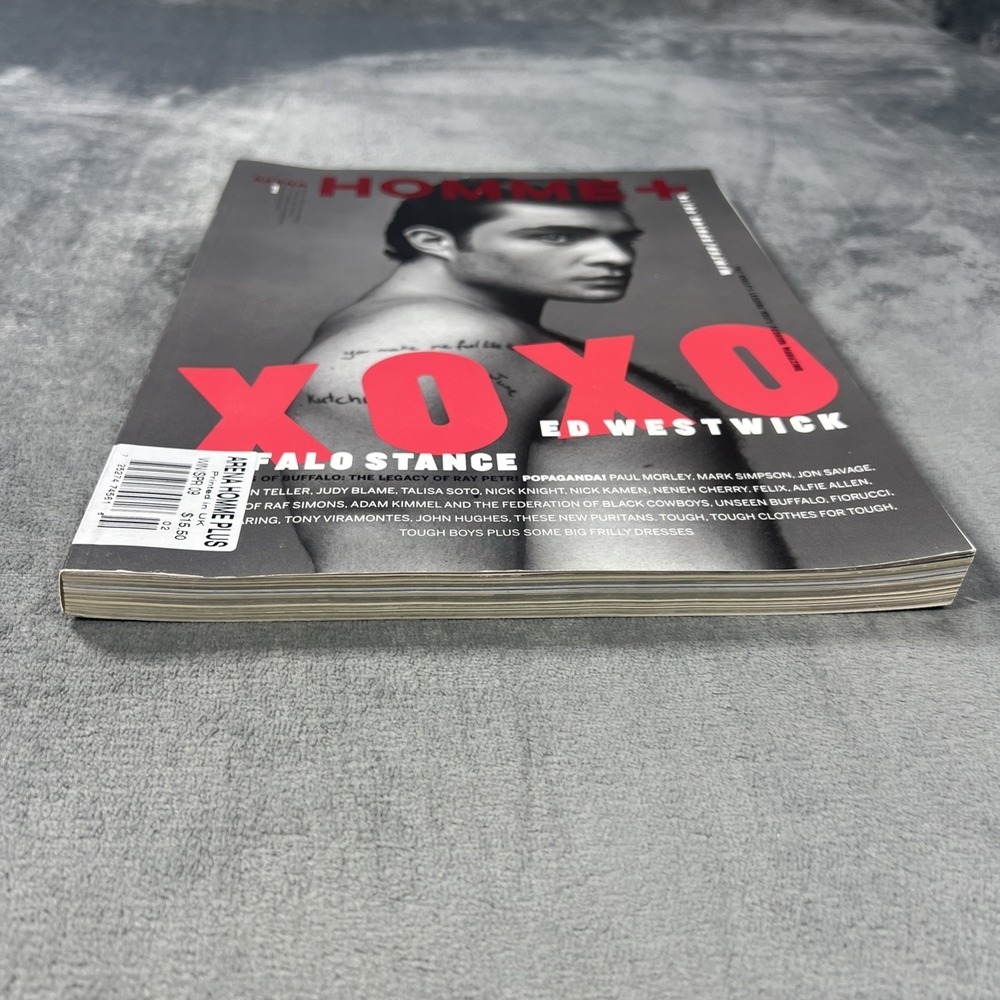 Arena Homme + Magazine XOXO Ed Westwick Popaganda Mens Luxury Fashion 09/10 RARE - Picture 3 of 16